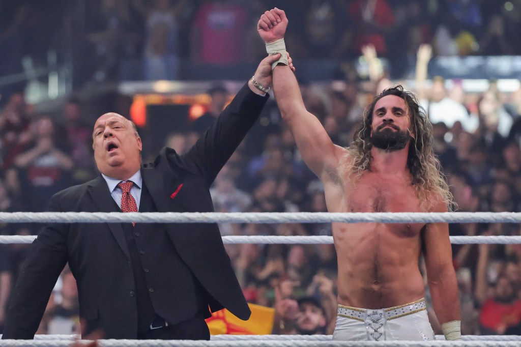 Heyman betrays Punk, Reigns in shocking WrestleMania main&nbsp;event