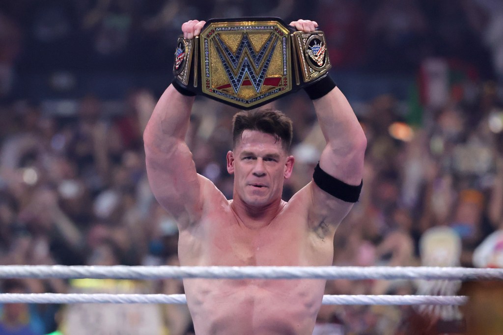 Cena defeats Rhodes, claims record 17th championship at&nbsp;WrestleMania